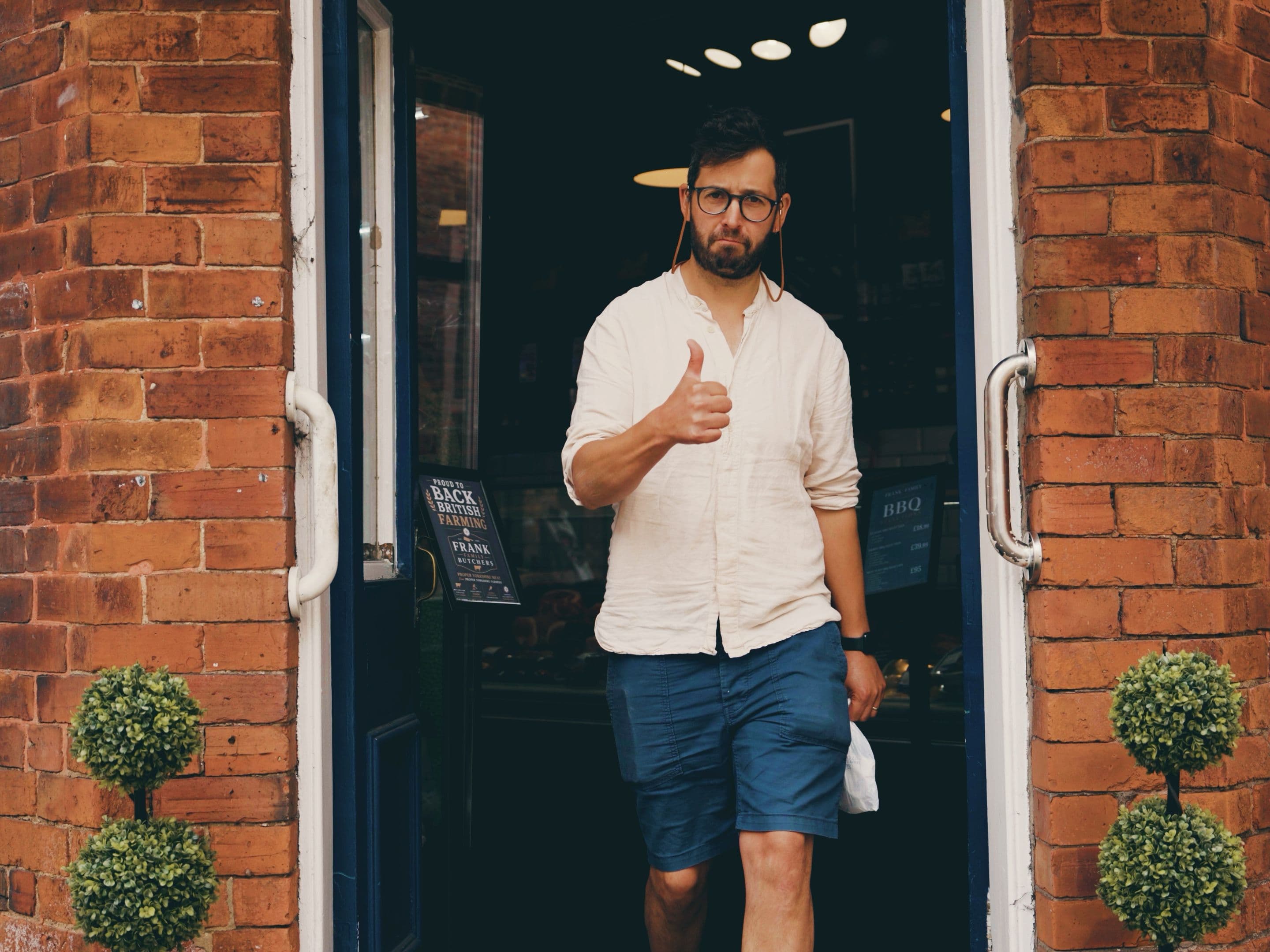James Ramsden at Frank Family Butchers, Thirsk, North Yorkshire