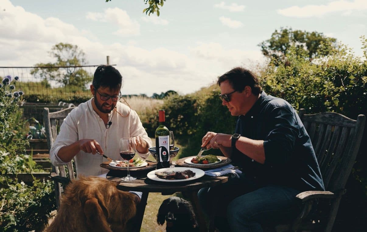 Around the table with Will & James - Peckish Kitchen Garden, Thirsk