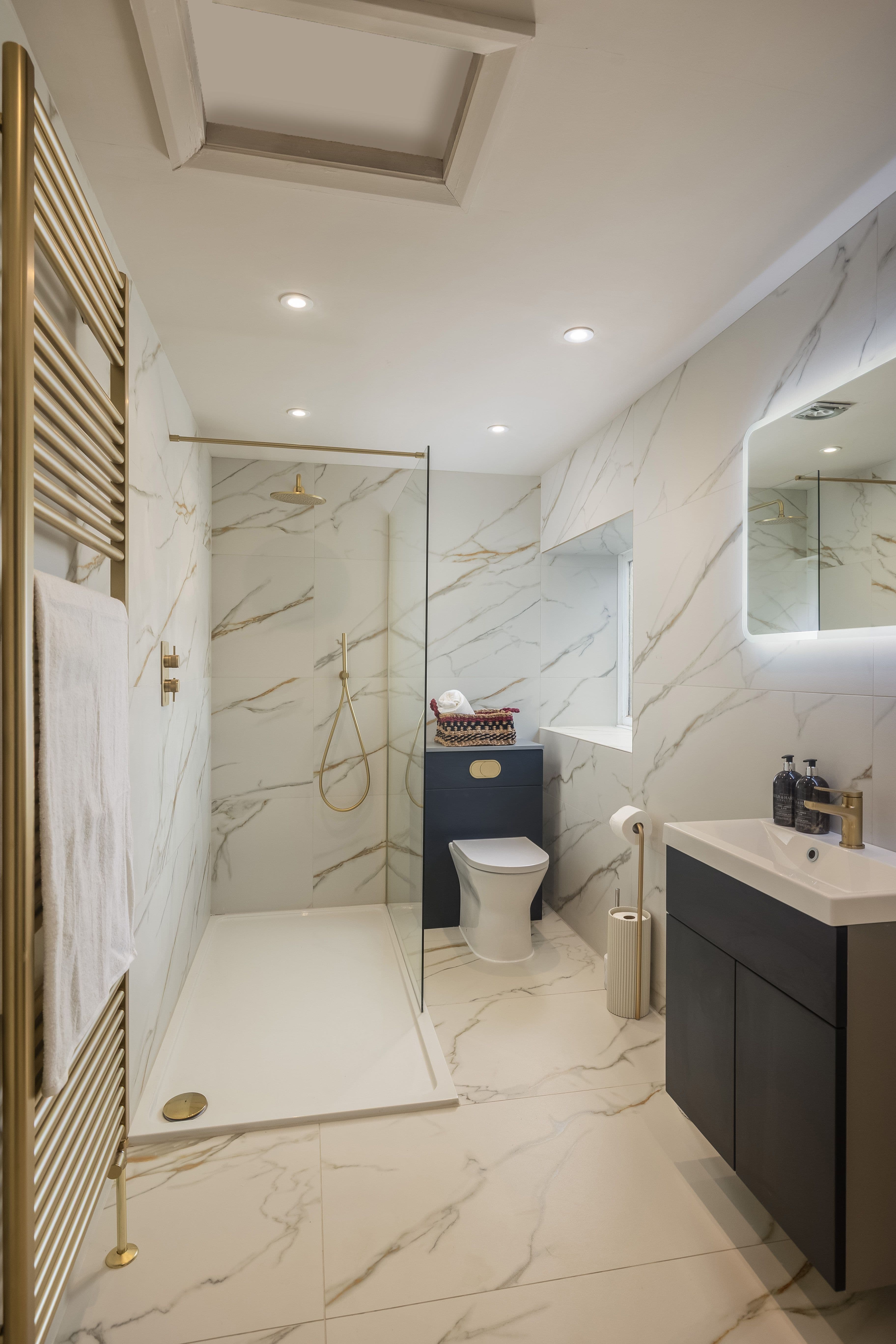 bathrooms at 35 Kirkgate, Thirsk