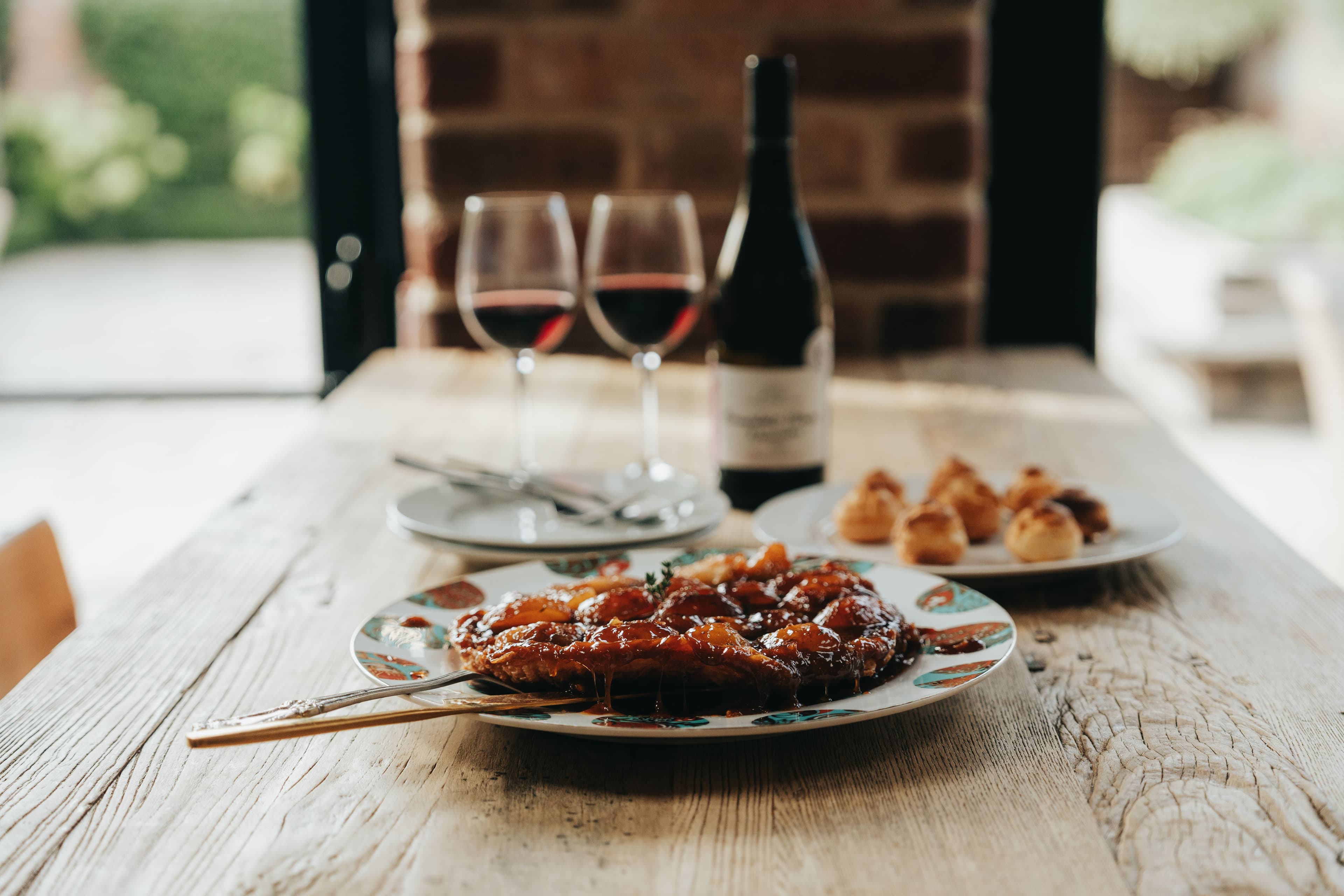 Tarte Tatin from Peckish Kitchen at Newsham